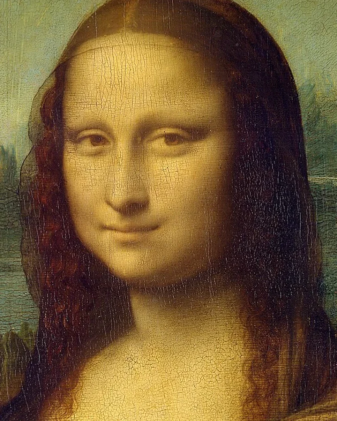 Mona Lisa by Leonardo da Vinci from C2RMF retouched uai