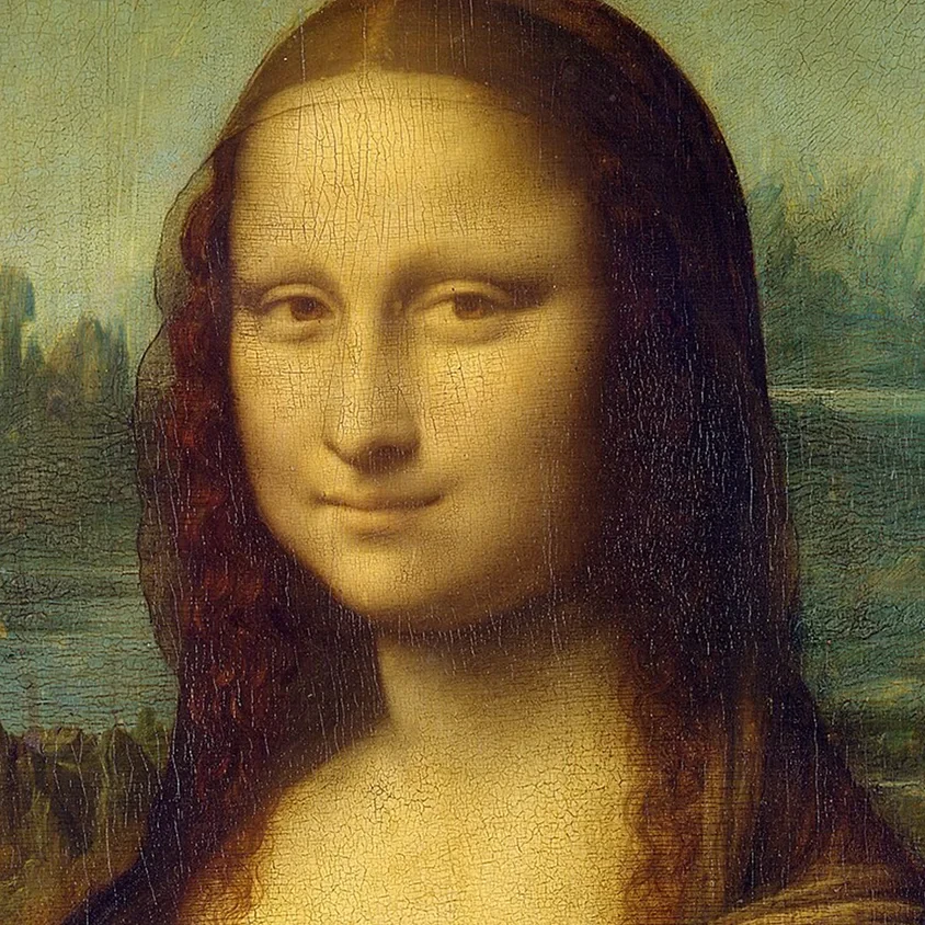 Mona Lisa by Leonardo da Vinci from C2RMF retouched uai