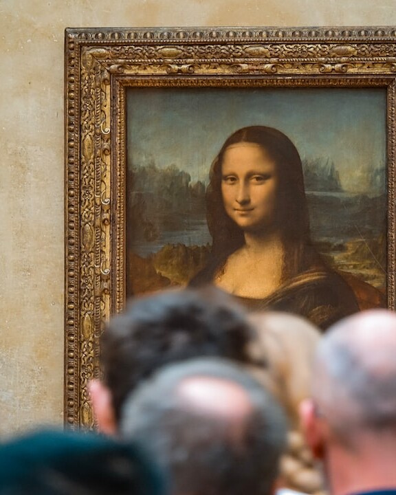 The Mona Lisa At The Louvre