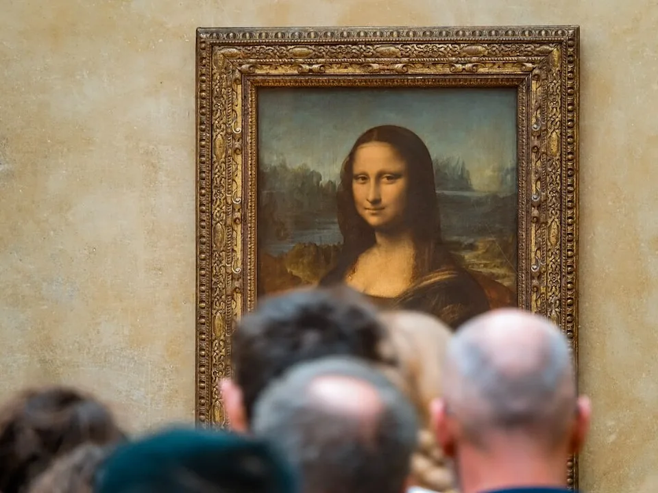 The Mona Lisa At The Louvre