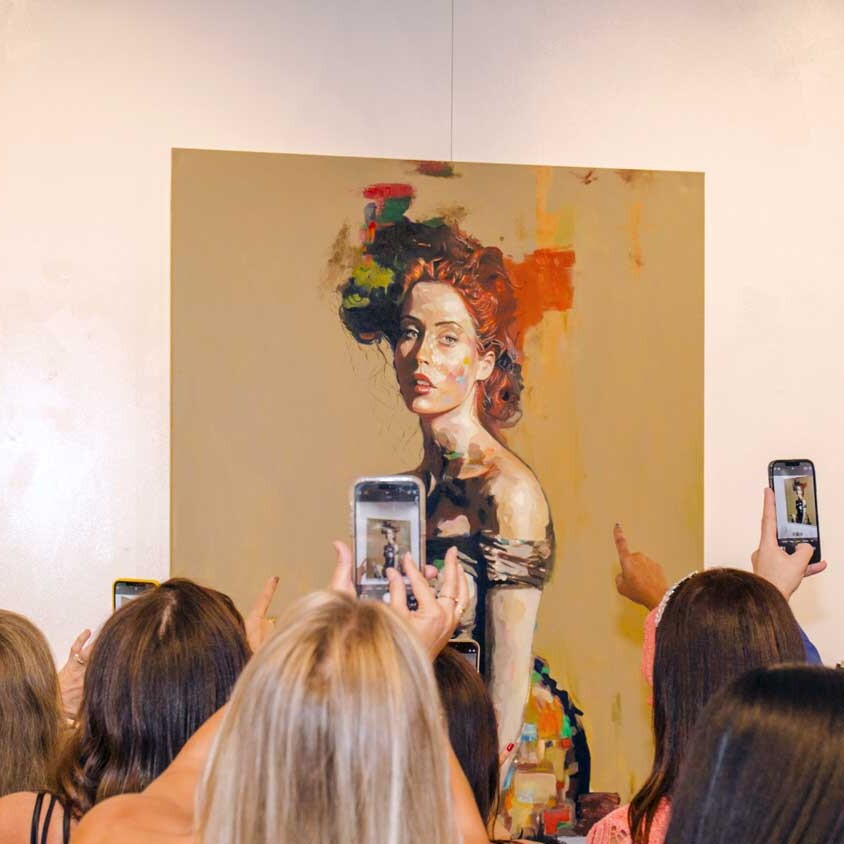 The First exhibition of Mona Lisa's Daughter in Miami