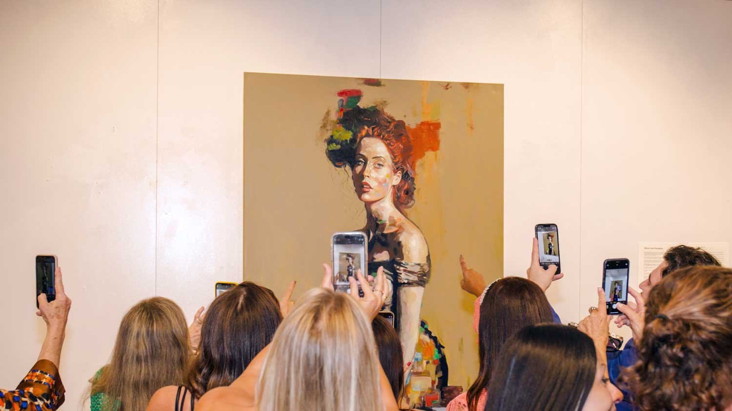 The First exhibition of Mona Lisa's Daughter in Miami